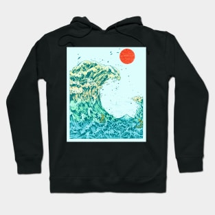 KANAGAWA great wave Hoodie